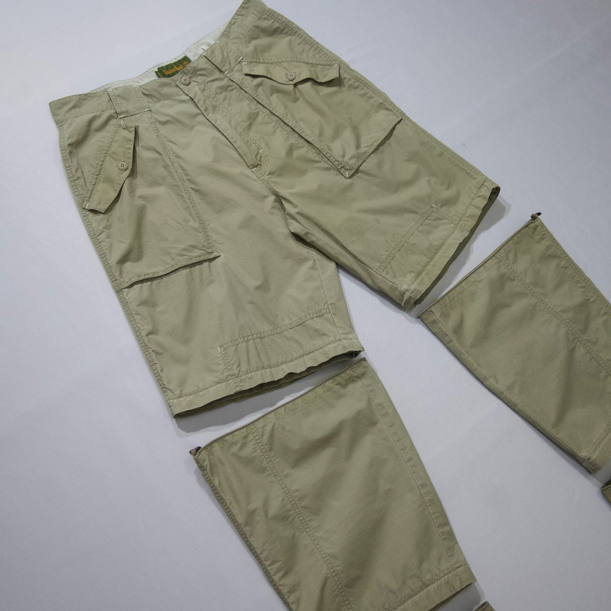 00s Timberland 3way Detachable Cotton×Nylon Gim