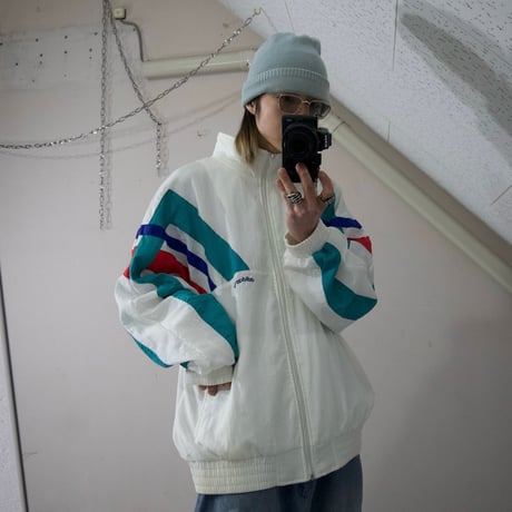 90s Adidas Oversized Switching Track Jacket