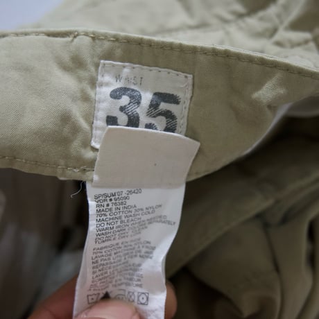 00s 07SUM Timberland Detachable 2Way Zipper Gimmick Parachute Cargo Pants