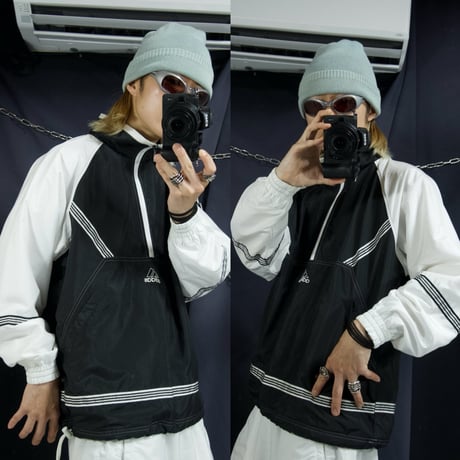 90s Adidas Descente Setup Half Zip Pullover Anorak Jacket/Track Pants