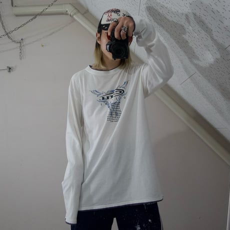 CRU Design Fake Layered L/S Tee