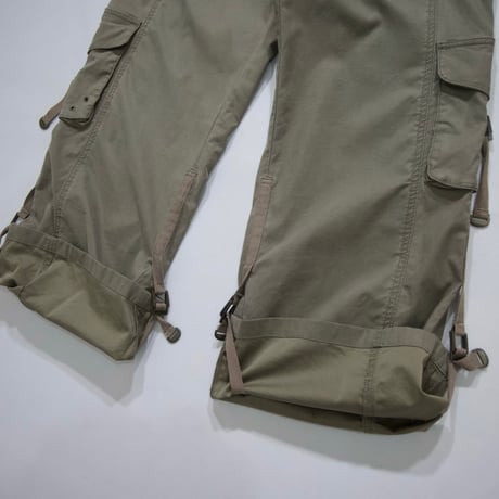 MICHEL KLEIN 2way Gimmick Tech Cargo Pants