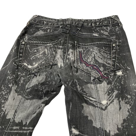 00s Marithe Francois Girbaud Design Denim Pants