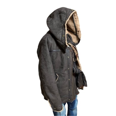 NICOLE Fake Mouton Boa Jacket