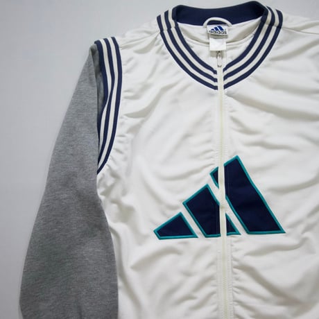 90s~00s Adidas 2way Detachable Vest Jacket