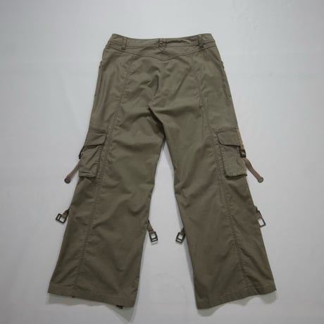 MICHEL KLEIN 2way Gimmick Tech Cargo Pants