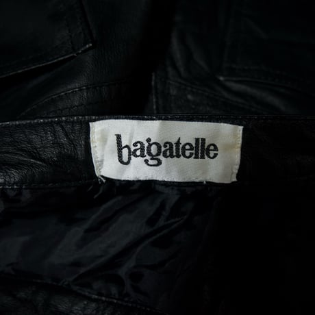 90s bagatelle CutOff Leather Shorts