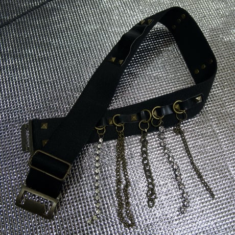 Cook Jeans Chains & Studs PU Leather Belt