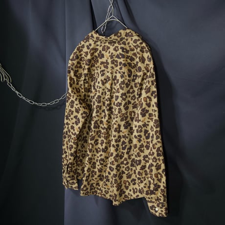 GAP Leopard L/S Open Collar Shirts