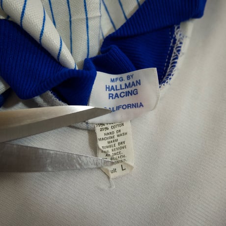 90s USA made HALLMAN RACING L/S Game Shirts