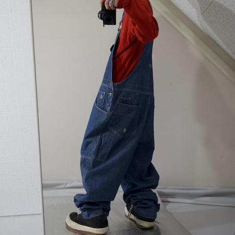 ROCAWEAR DoubleKnee Carpenter Baggy Denim Overall