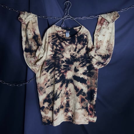 Decadente/Blood Splatter Tie-Dye Patterns Boro,Crush,Damage L/S Tee