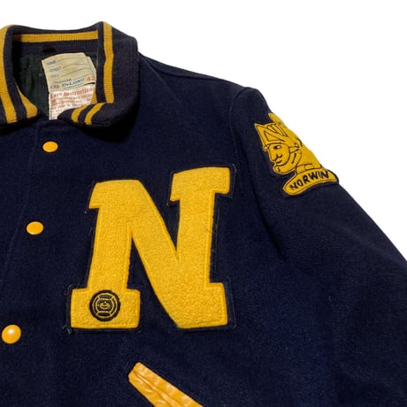 80s Delong Lettered Award Jacket