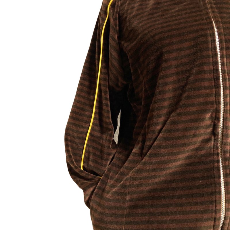 90's abahouse velours brown Knit sleeve