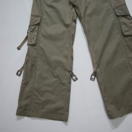 MICHEL KLEIN 2way Gimmick Tech Cargo Pants