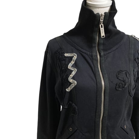 SABOTAGE Full Zip Design Jacket