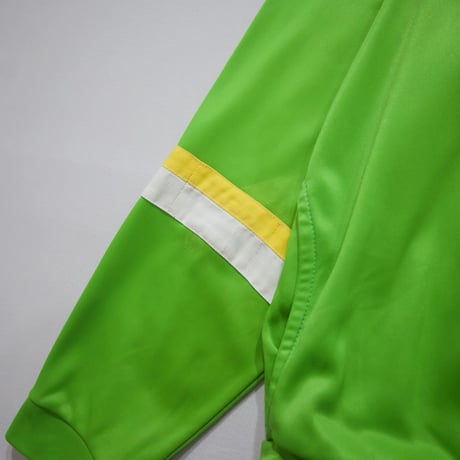 80s ITALY made LimeGreen Track Jacket