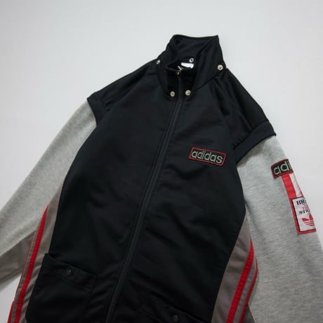 90s~00s Adidas Detachable Vest Track Jacket