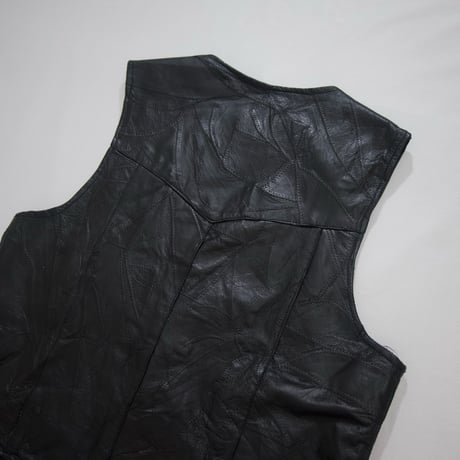 LeatherWorks TSUGIHAGI Studs Custom Leather Vest