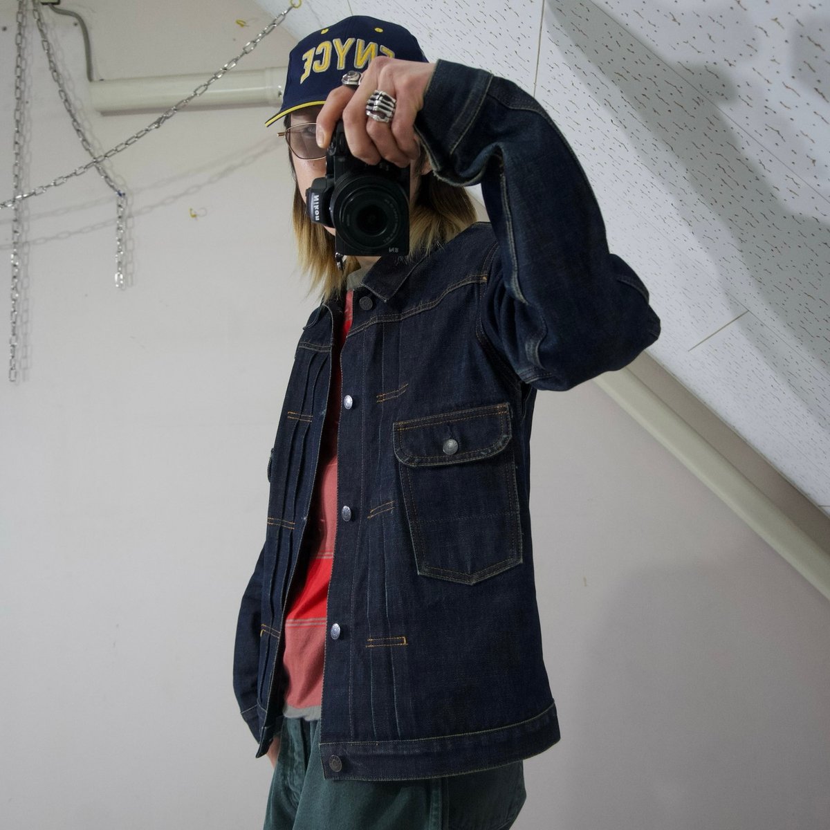 ジャケット・アウター 80s aba house gimmick parker jacket 90s~00s ABAHOUSE 2nd type Denim Jacket | HOW Us