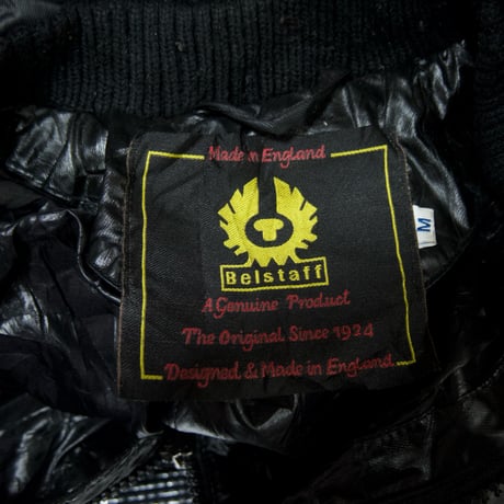 Belstaff England made Pudding PVC Nylon Bomber Jacket/Mountain Hoodie