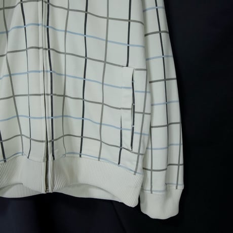 Ecko Unltd Windowpane Check Oversized Track Jacket