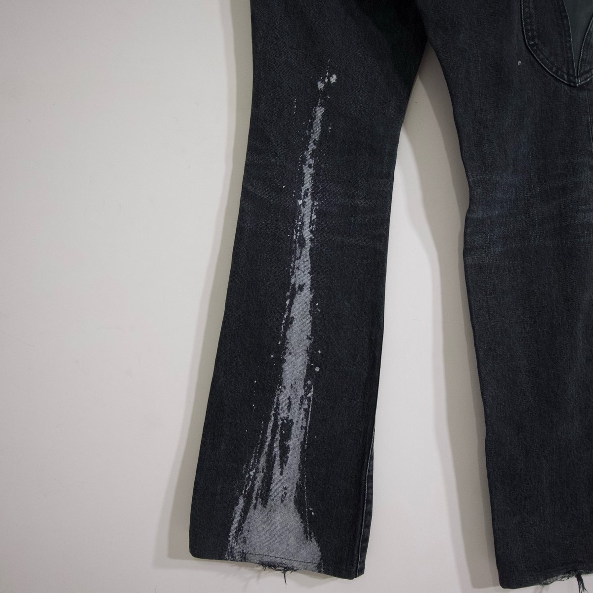 5351 Pour Les Hommes Faded Wash Black Leather S