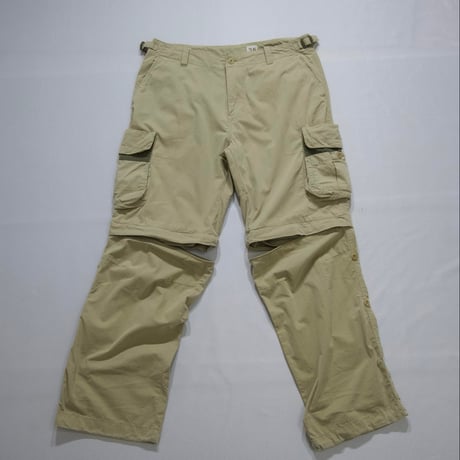 00s 07SUM Timberland Detachable 2Way Zipper Gimmick Parachute Cargo Pants