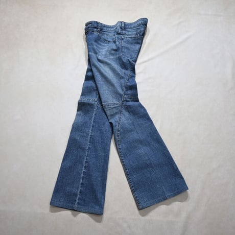 Marithe Francois Girbaud Design Denim Flare Pants