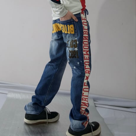 BLUEMOON SideLine WashBlue GalDesign Denim