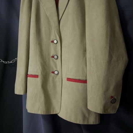 EURO walbusch ultraskin Fake Suede Leather Tyrolean Jacket