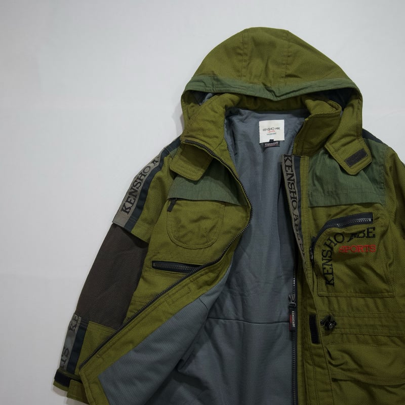 KENSHO ABE HOMME Polyester Multi Pockets Gimmic