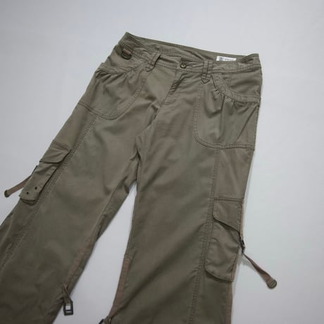 MICHEL KLEIN 2way Gimmick Tech Cargo Pants