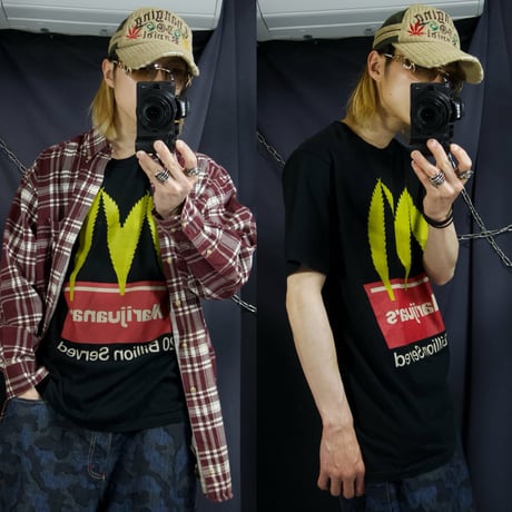 Jokes Marijuana McDonalds Parody S/S Tee