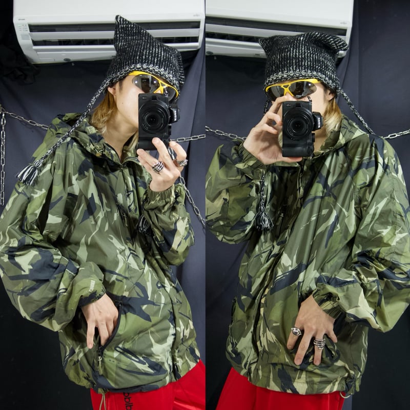 00s ADDICT×SheOne Realtree Camouflage Nylon Jac