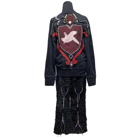 SABOTAGE Full Zip Design Jacket