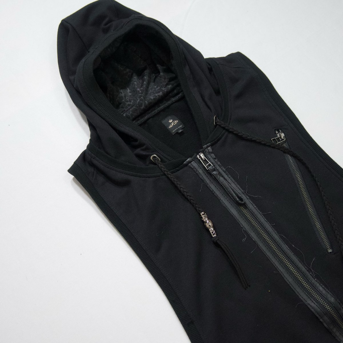 ジャケット・アウター archive semantic design gimmick jacket Semantic design Gimmick Tactical Hoodie Zip Ves