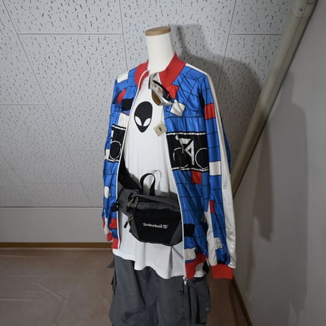 80s EuroVintage Cycling TrackJacket