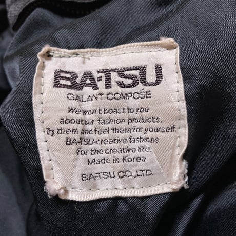 BatsuClub CWU45P TUPE Jacket