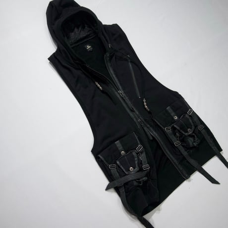 Semantic design Gimmick Tactical Hoodie Zip Vest