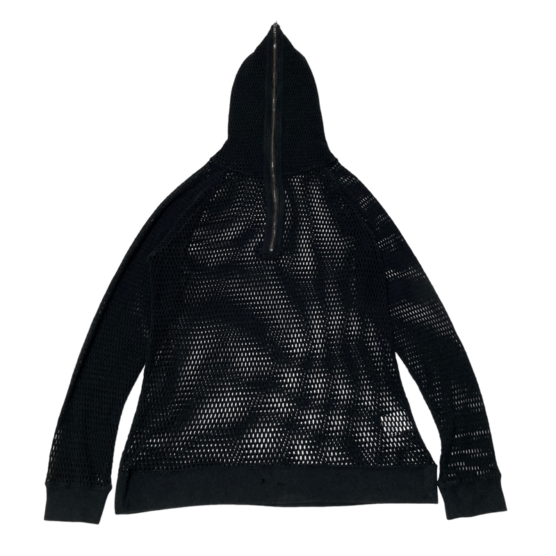 SCHLUSSEL Half Zip Net Hoodie シュリセル ハーフジップ フィッシ...