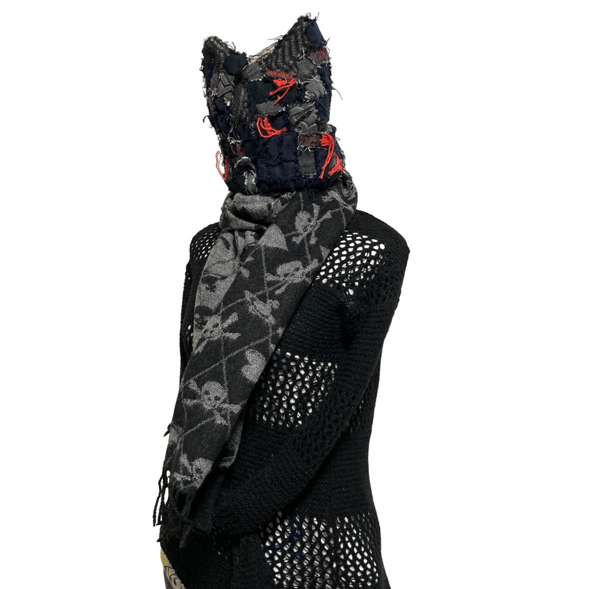 vivienne westwood スカル　グローブ　スノー　スキー　y2k Vivienne Westwood Skull ORB Scarf | HOW Used/Vi