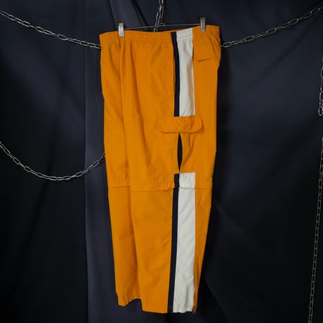 PHYS.SCi PHYSICAL SCIENCE 2way Detachable PU Coated Sideline Cotton×Nylon Cargo Pants/Shorts