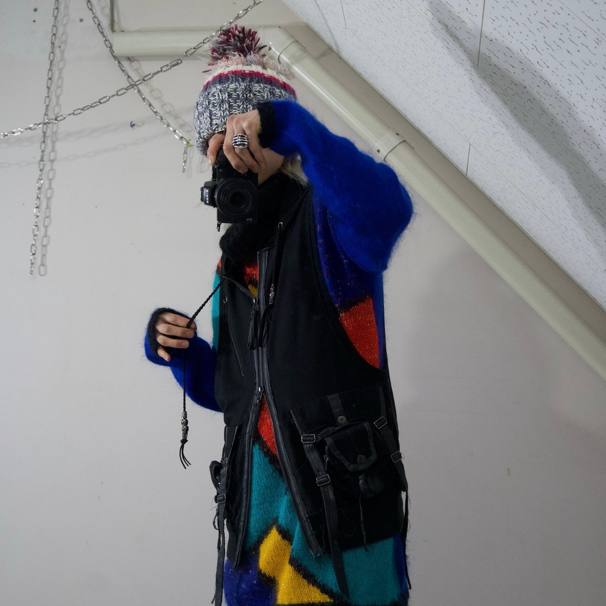 Semantic design Gimmick Tactical Hoodie Zip Ves