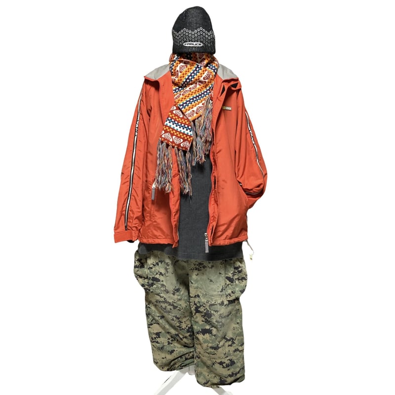 90s OLD VANS Nylon Gimmick Jacket | HOW Used/Vi