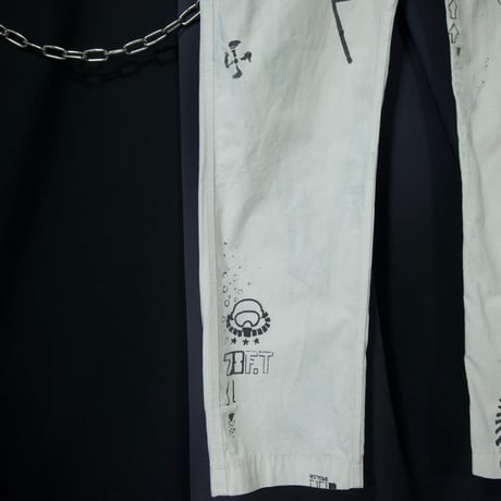 00s Diesel Full Painting Graphics Indian Cotton Pants