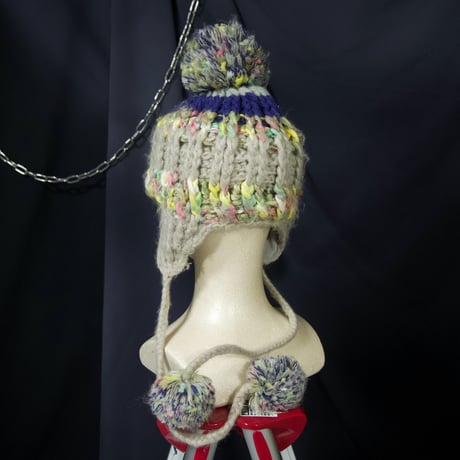 KISSMARK Pastel Color BonBon Low Gauge Knit Cap