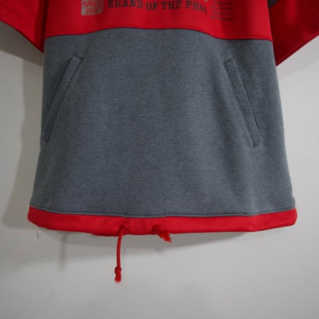 90s Wilson Hit Union Half Zip S/S Hoodie