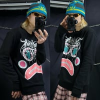 10s CASSETTE PLAYA Face Graphics Sweatshirt