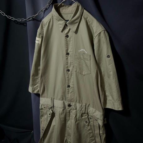 PPFM Bondage Parachute Gimmick Design S/S All In One